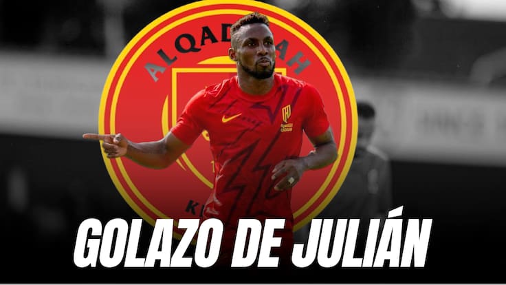 Julián Quiñones marca golazo en su debut en la Liga de Arabia Saudita con el Al Qadisiya VIDEO