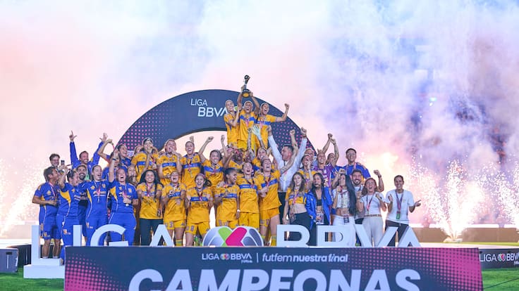 Tigres vence al América y logra su séptima estrella en la Liga MX Femenil