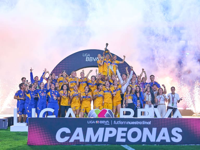Tigres vence al América y logra su séptima estrella en la Liga MX Femenil
