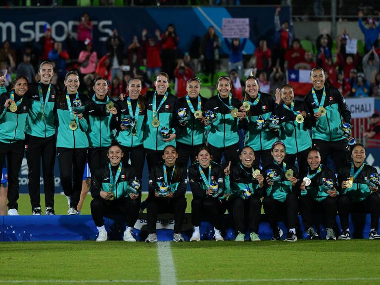Selección Mexicana Femenil Medalla de Oro Juegos Panamericanos de Santiago 2023