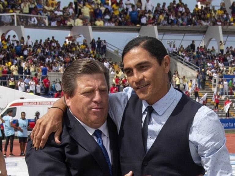 Paco Palencia y Miguel Herrera. Foto: Mexsport