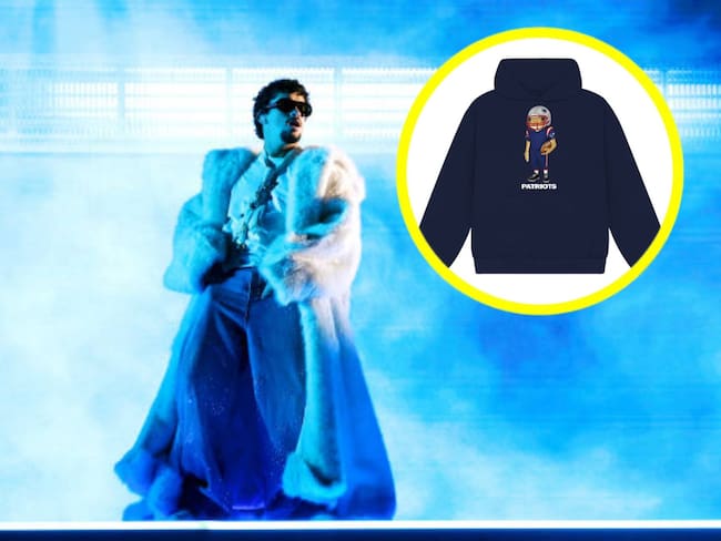 Bad Bunny lanza colección con la NFL rumbo al Super Bowl LX y presenta al icónico sapo Concho