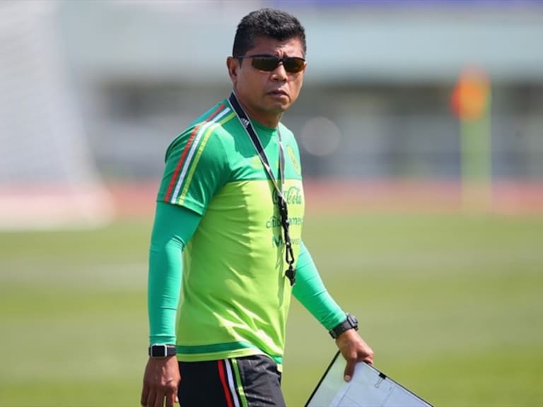 Marco 'Chima' Ruíz, técnico de la Selección Mexicana Sub-20. Foto: Getty