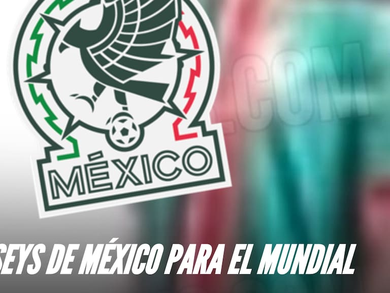 Así se ven los 3 uniformes de la Selección Mexicana para el Mundial 2026