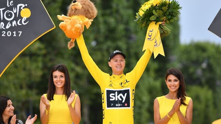 Chris Froome gana el Tour de Francia