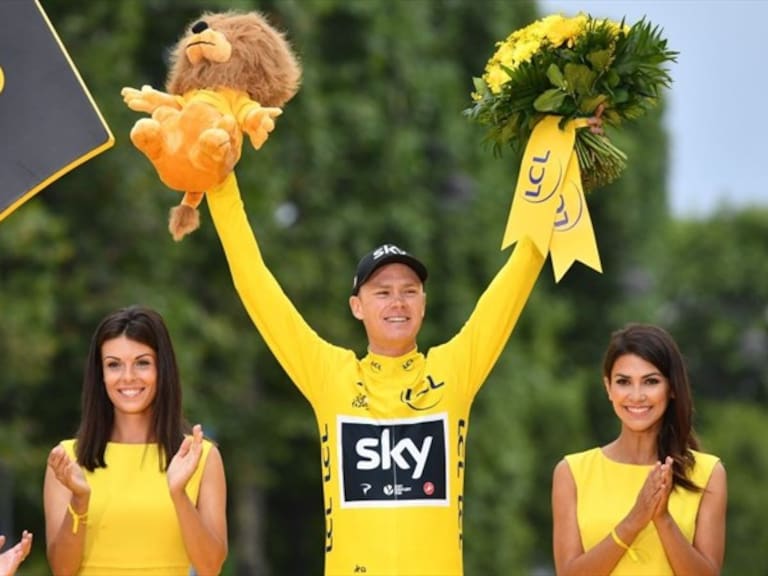 Chris Froome ganador de la Tour de Francia . Foto: Getty Images