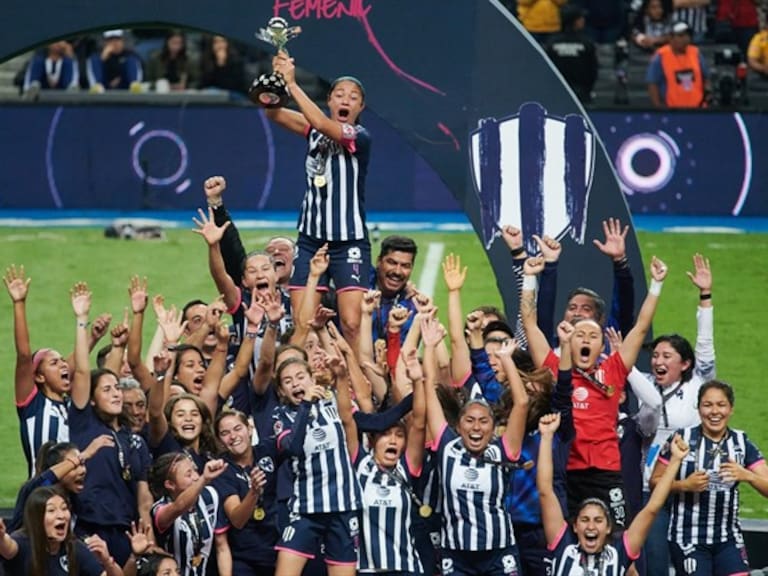 Monterrey ganó la Liga MX Femenil . Foto: Mexsport
