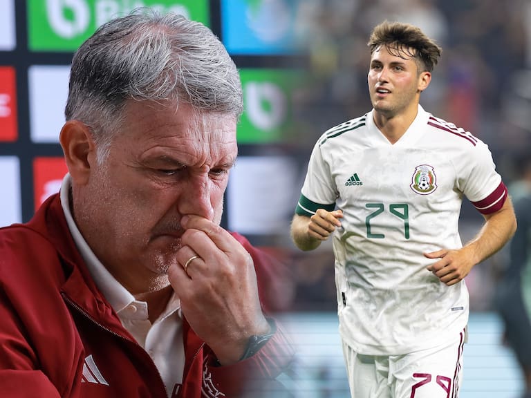 Santiago Giménez con un pie fuera del Mundial