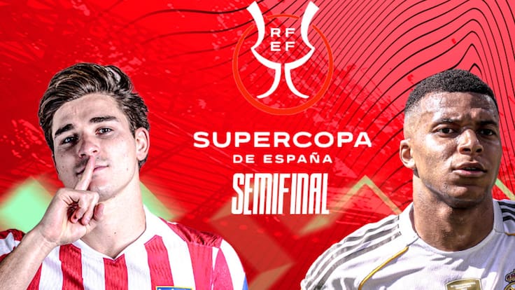 Atlético de Madrid vs Real Madrid: EN VIVO, dónde, cuándo y a qué hora ver la Semifinal de la Supercopa de España 2026