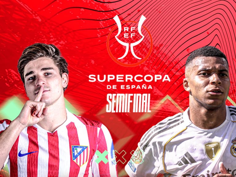 Atlético de Madrid vs Real Madrid: EN VIVO, dónde, cuándo y a qué hora ver la Semifinal de la Supercopa de España 2026