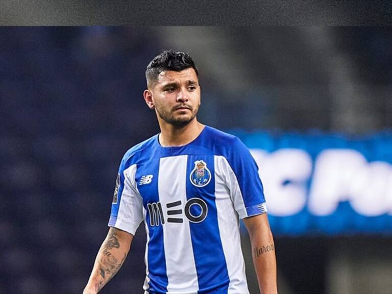 Jesús &#039;Tecatito&#039; Corona con el Porto. Foto: Getty Images