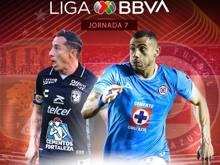 Cruz Azul vs Léon: EN VIVO, dónde, cuándo y a qué hora ver el juego de la Jornada 7 del Apertura 2024