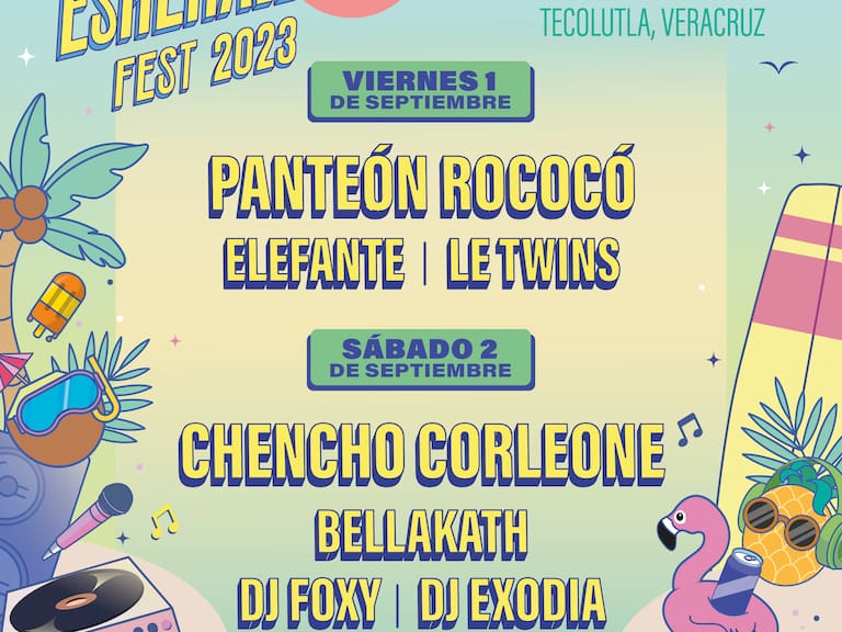 El Costa Esmeralda Fest en Tecolutla está de vuelta