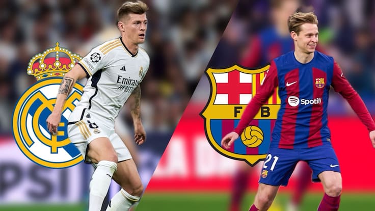 Real Madrid vs Barcelona: EN VIVO, a qué hora y dónde ver el Clásico