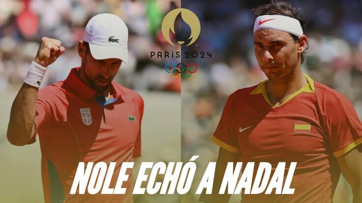Novak Djokovic eliminó a Rafael Nadal de los Juegos Olímpicos París 2024