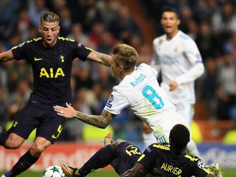 Real Madrid y Tottenham empataron en gran juego. Foto: Getty Images