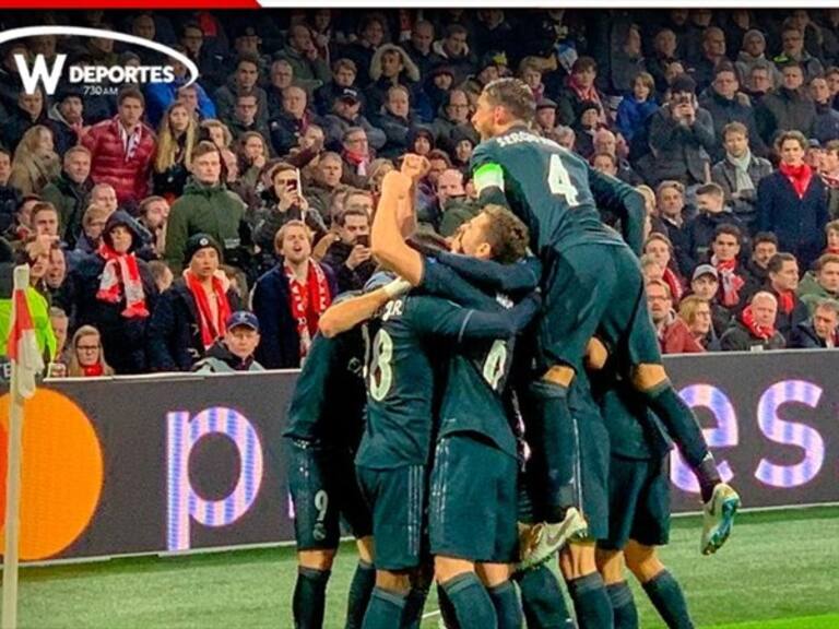 Real Madrid derrotó al Ajax de Holanda . Foto: Especial W Deportes