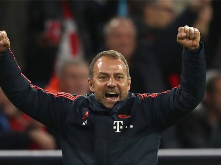 Hansi Flick, técnico del Bayern Múnich. Foto: Getty Images