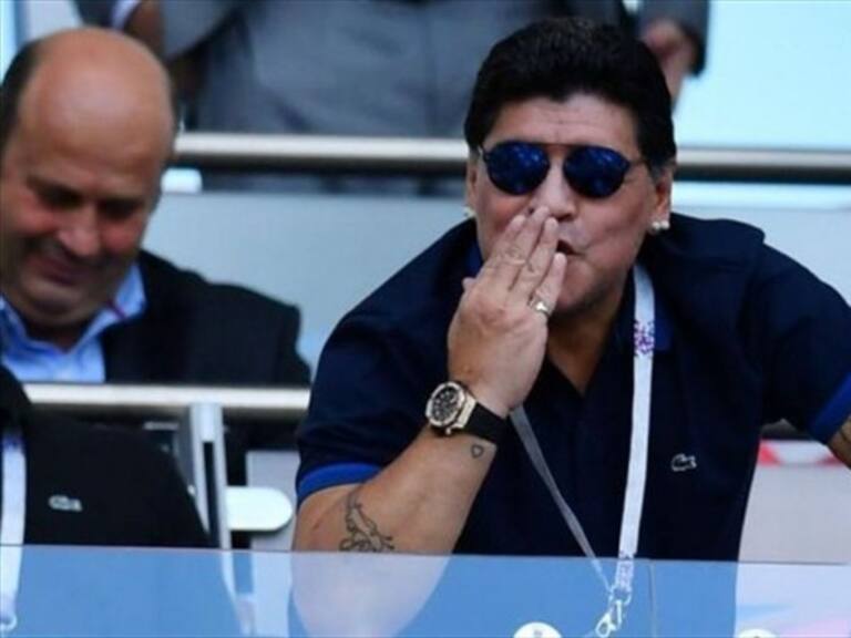 Diego Armando Maradona. Foto: W Deportes