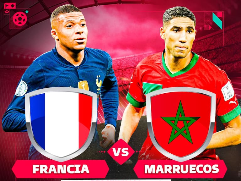 Francia vs Marruecos, en vivo