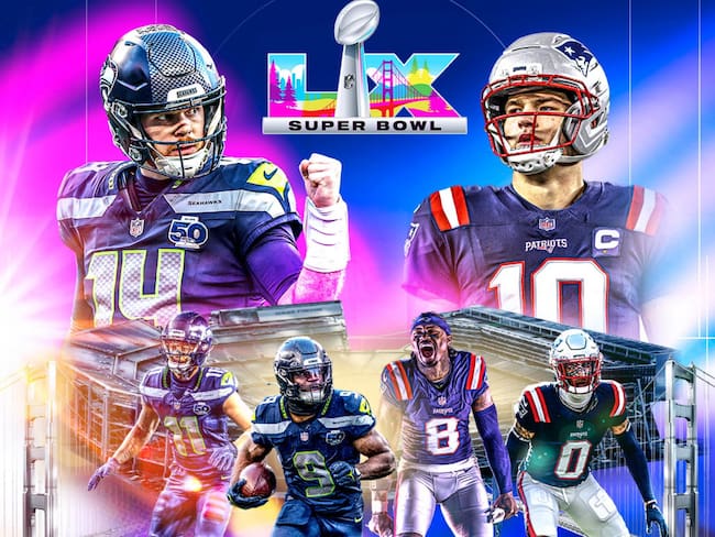 Seahawks vs Patriots: EN VIVO, dónde, cuándo y a qué hora ver el Super Bowl LX