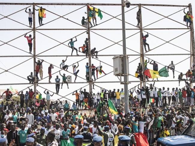 Locura en Senegal en los festejos por ganar la Copa Africana