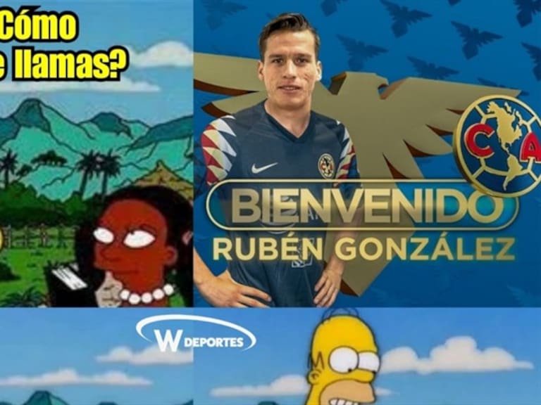 Meme de la llegada del nuevo jugador del América. Foto: W Deportes