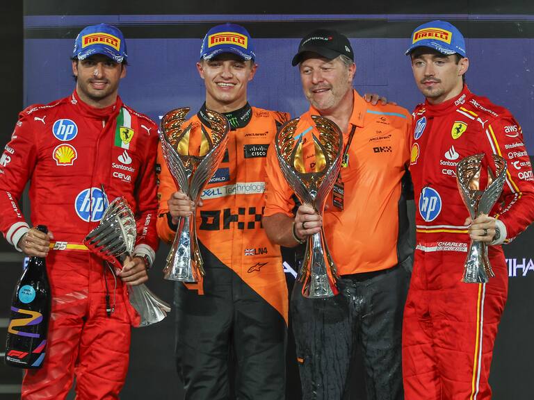 Lando Norris se coronó del Gran Premio de Abu Dabi, el último de la temporada; ¡McLaren es campeón de constructores! Checo quedó fuera