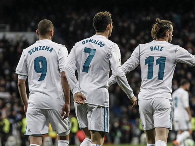 Benzema, Cristiano y Bale en la victoria ante el Alaves. Foto: Getty Images