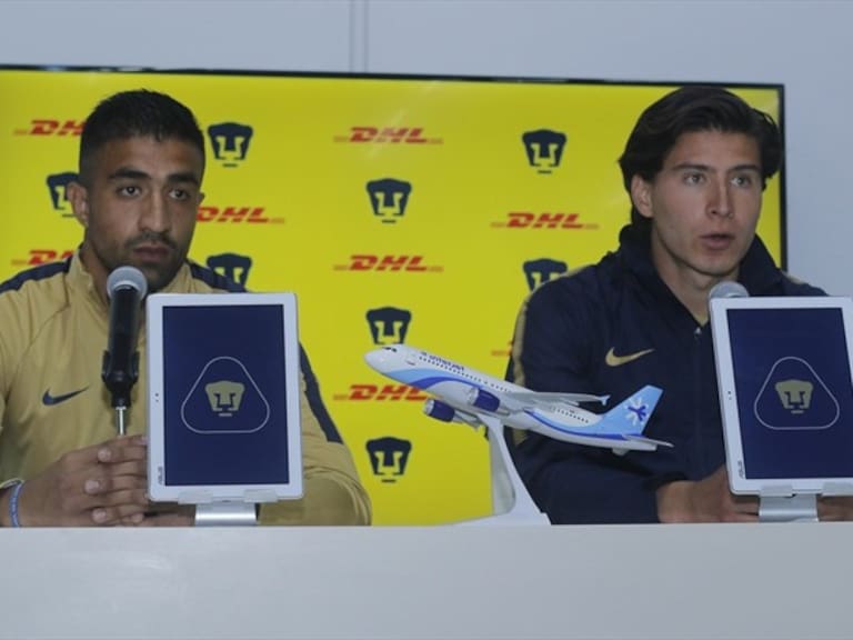 Pablo Jáquez y Bernabé Magaña. Foto: Twitter Pumas