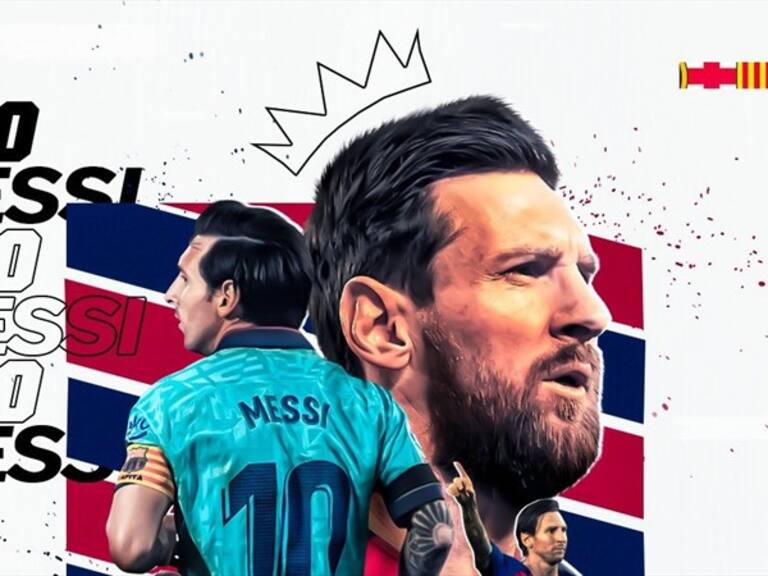 Lionel Messi llega a 700 goles. Foto: W Deportes