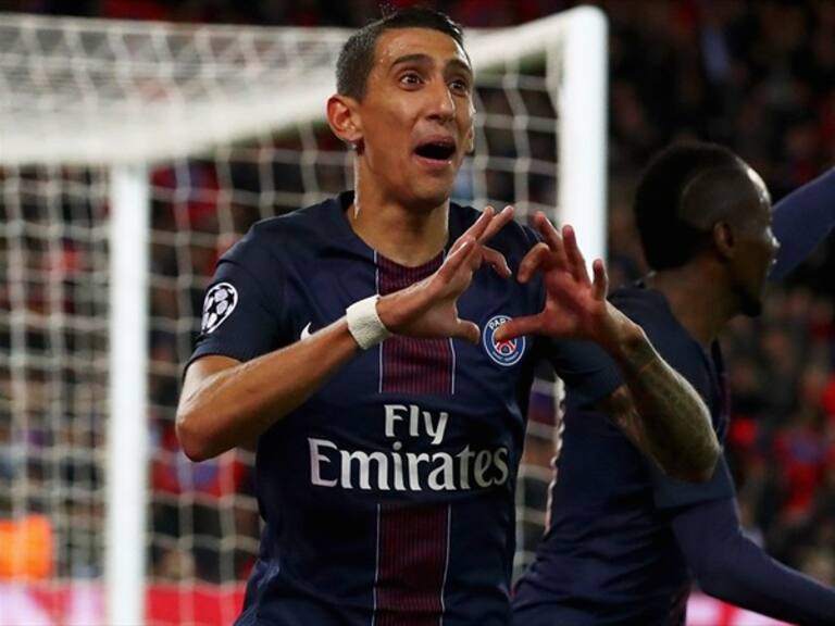 Angel Di María en un encuentro con el PSG. Foto: Getty Images