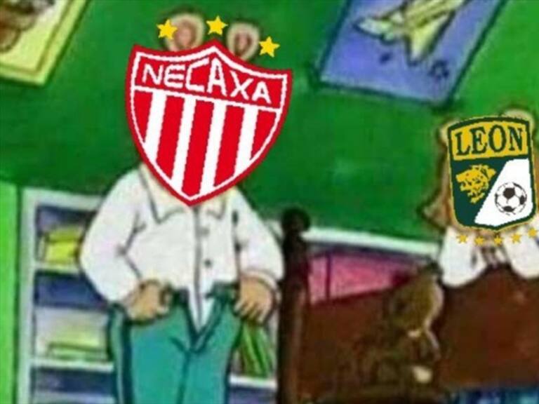 Meme León vs Necaxa. Foto: