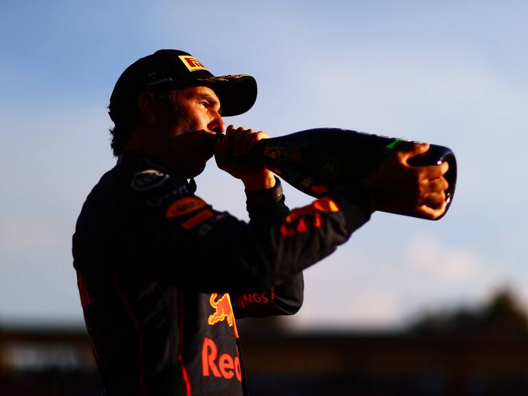 Checo quedó segundo en Australia