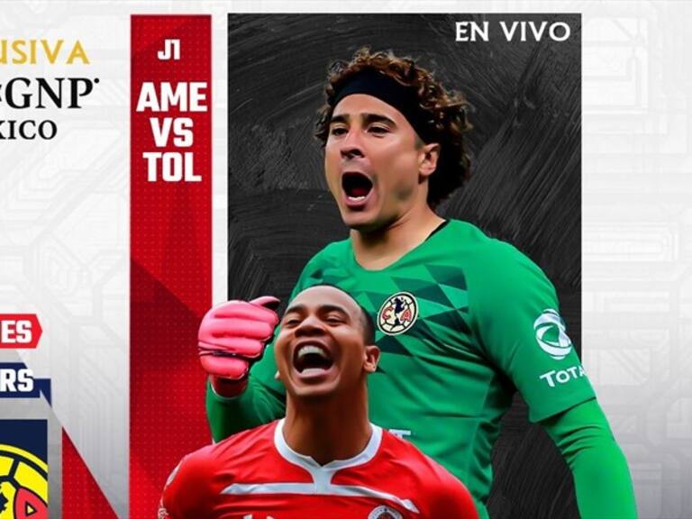 América vs Toluca. Foto: GettyImages