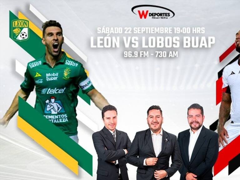 León vs Lobos . Foto: W Deportes