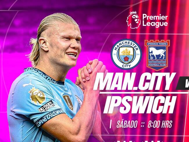 Manchester City vs Ipswich Town: EN VIVO, dónde, cuándo y a qué hora ver la Premier League