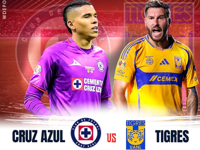 Cruz Azul vs Tigres: EN VIVO, dónde, cuándo y a qué hora ver la Jornada 17