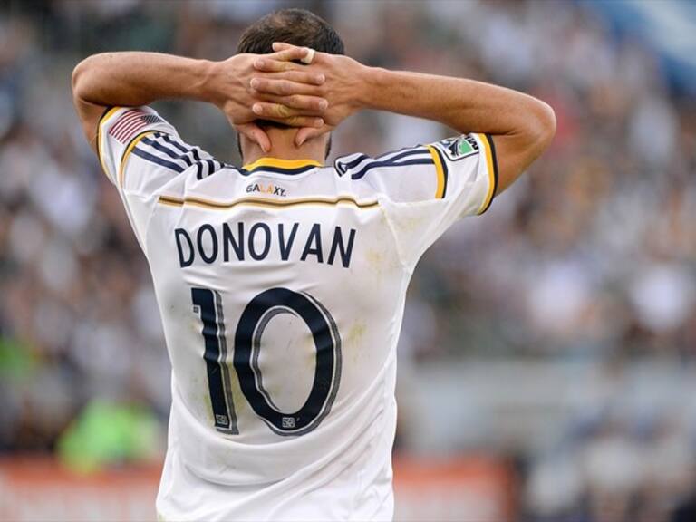 Landon Donovan disputando un partido con LA Galaxy. Foto: Getty Images