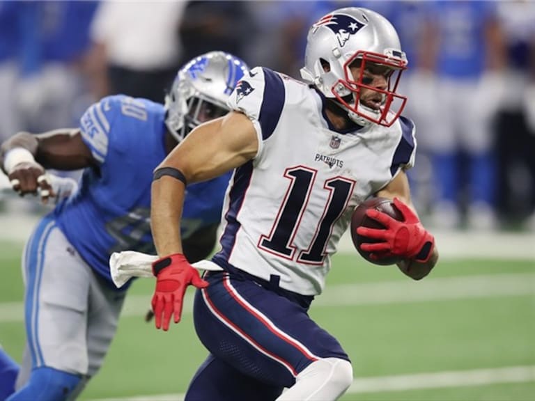 Julian Edelman en un partido de NFL. Foto: Getty Images