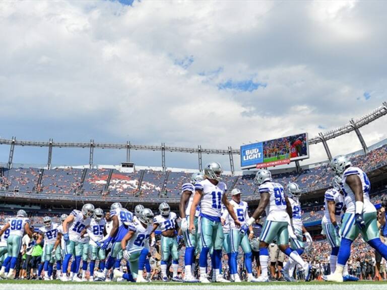 Dallas en el estadio de los Broncos. Foto: Getty images