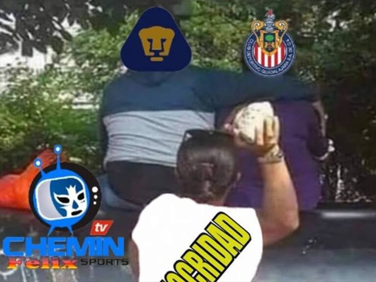 Meme Chivas. Foto: Tv Chemin Sports
