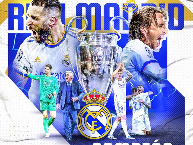 Real Madrid es campeón de la Champions League