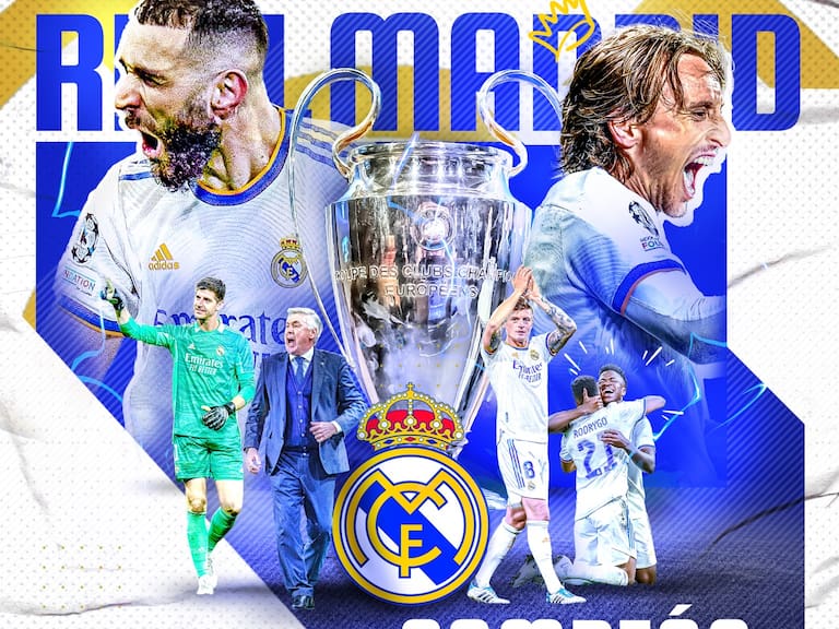 Real Madrid es campeón de la Champions League