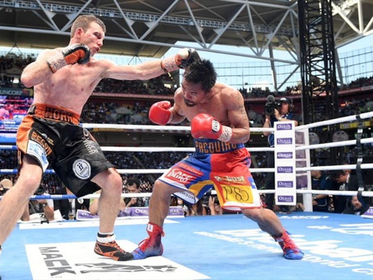 Pacquiao vs Horn. Foto: Getty Images