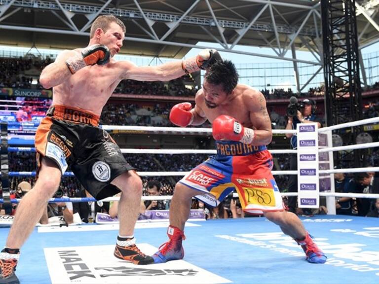 Pacquiao vs Horn. Foto: Getty Images