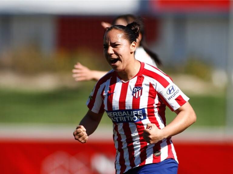 Charlyn Corral Atlético de Madrid Femenil. Foto: Getty Images