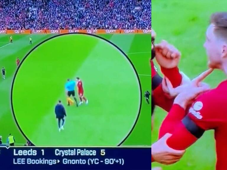 Suspenden a árbitro que intentó agredir a Andrew Robertson