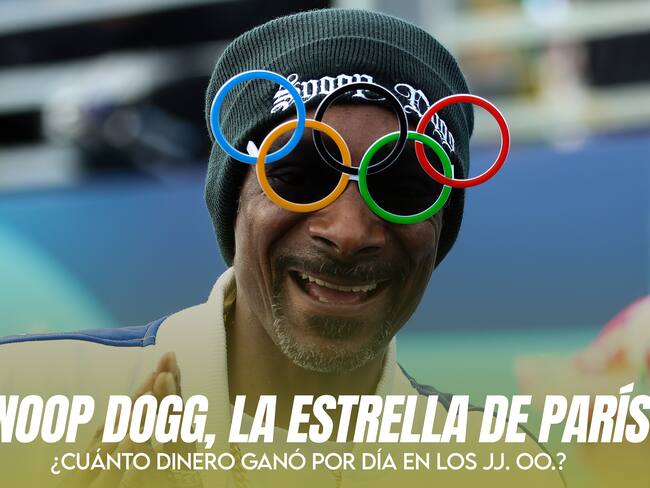 Snoop Dogg: La millonaria cifra que cobró por día para estar en los Juegos Olímpicos Paris 2024