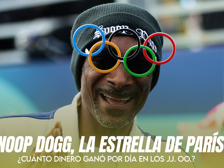 Snoop Dogg: La millonaria cifra que cobró por día para estar en los Juegos Olímpicos Paris 2024